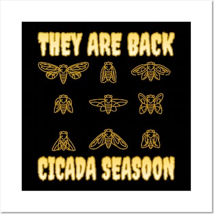 Cicada Brood XIX Posters and Art